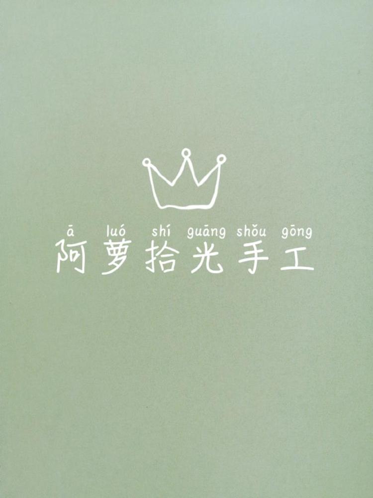 阿萝拾光手工