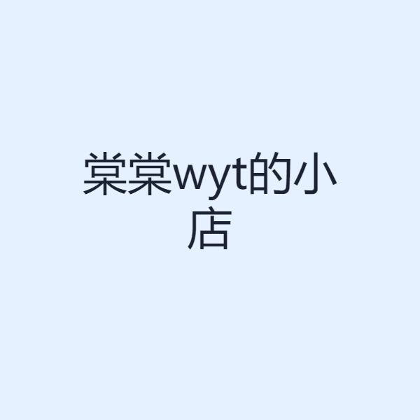 棠棠wyt的小店