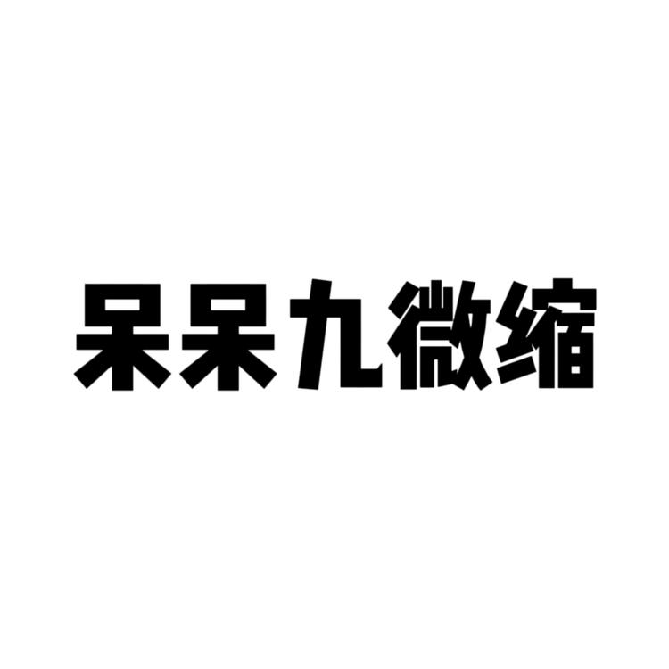 呆呆九微缩