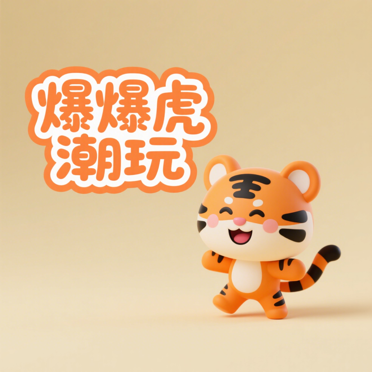 爆爆虎潮玩