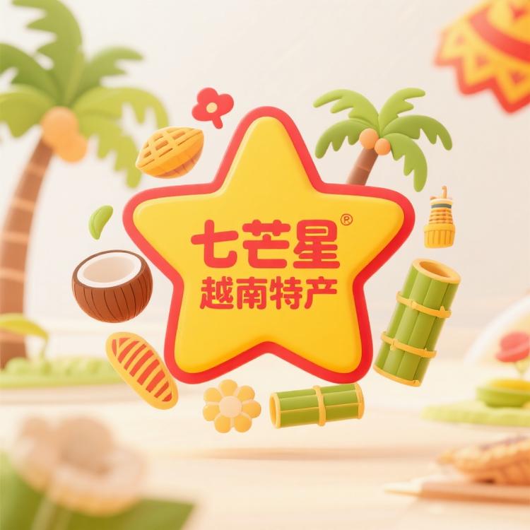 七芒星越南特产