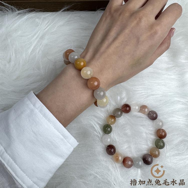 撸加点兔毛水晶珠宝