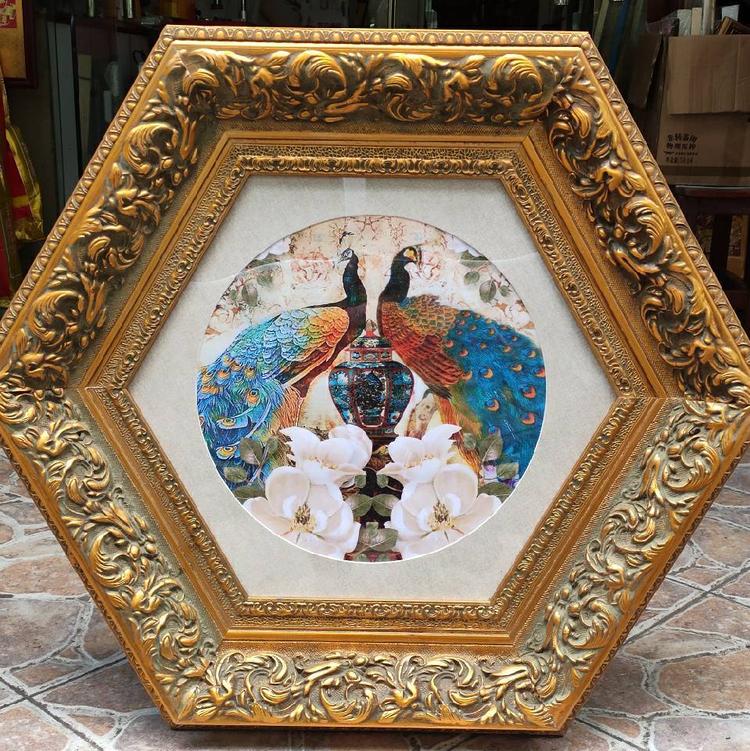 深圳市龙岗区概念画框装饰材料商行的小店个体店