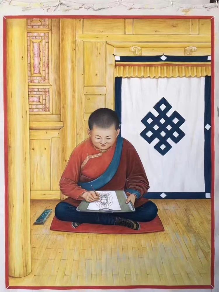 噶玛嘎孜唐卡传承