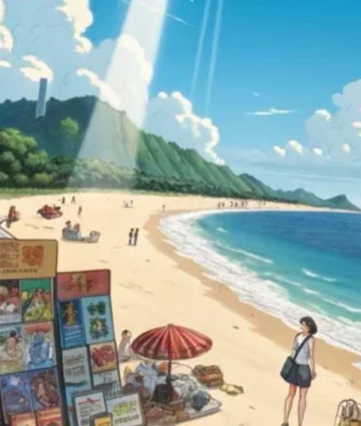 谷漫海滩屋