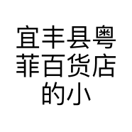 宜丰县粤菲百货店的小店