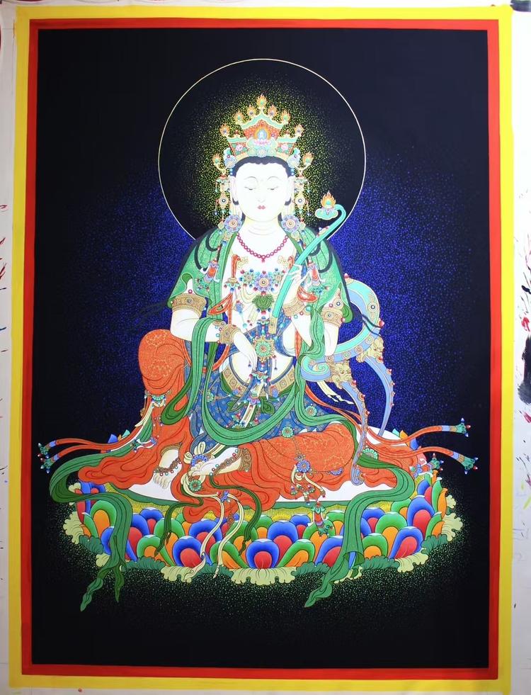 一明唐卡 热贡艺术
