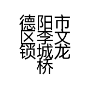 德阳市区李文锁城龙桥店的小店个体店