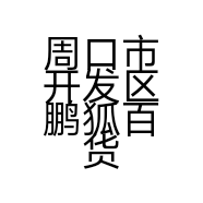 周口市开发区鹏狐百货店的小店个体店