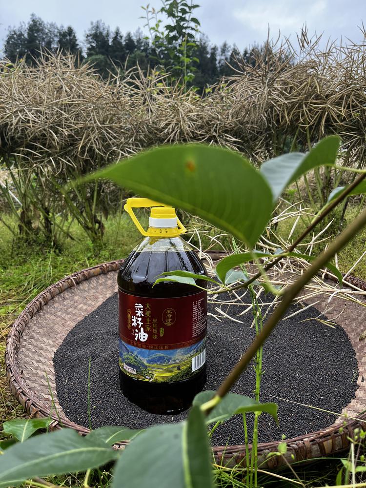 恩施高山土榨纯菜籽油