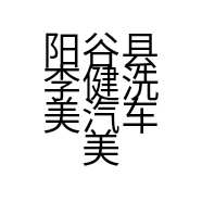 阳谷县李健洗美汽车美容装饰店的小店个体店