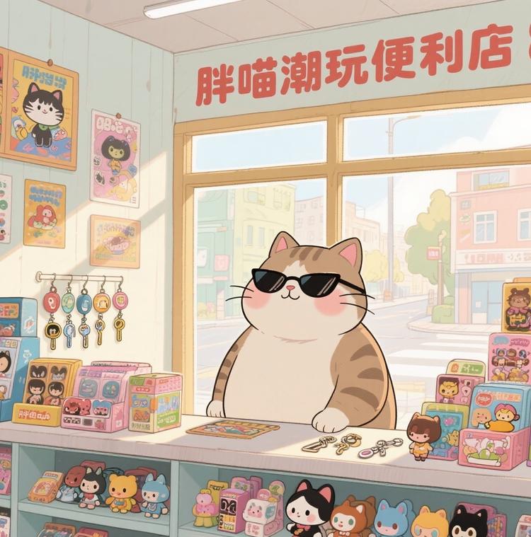 胖喵潮玩便利店