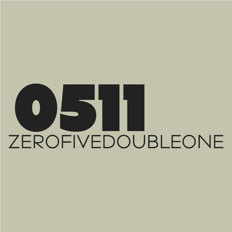 0511 Zerofivedoubleone