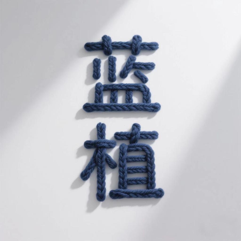 蓝植一团好线