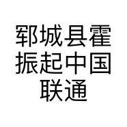 郓城县霍振起中国联通手机合作营业厅的小店个体店