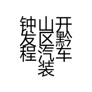 钟山开发区黔程汽车装饰的小店个体店