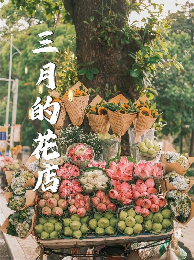 三月的花店