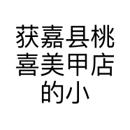 获嘉县桃喜美甲店的小店