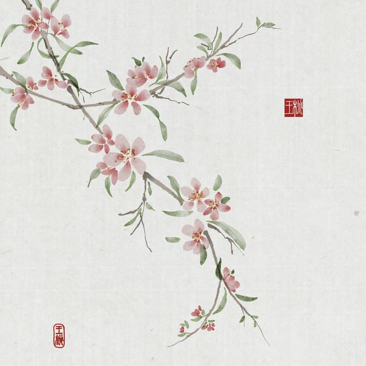 王桃桃在画画的小店