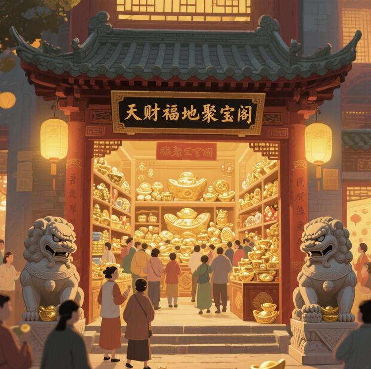 天财福地聚宝阁