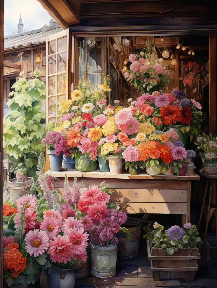 波妞家的鲜花店