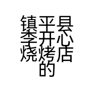 镇平县李开心烧烤店的小店
