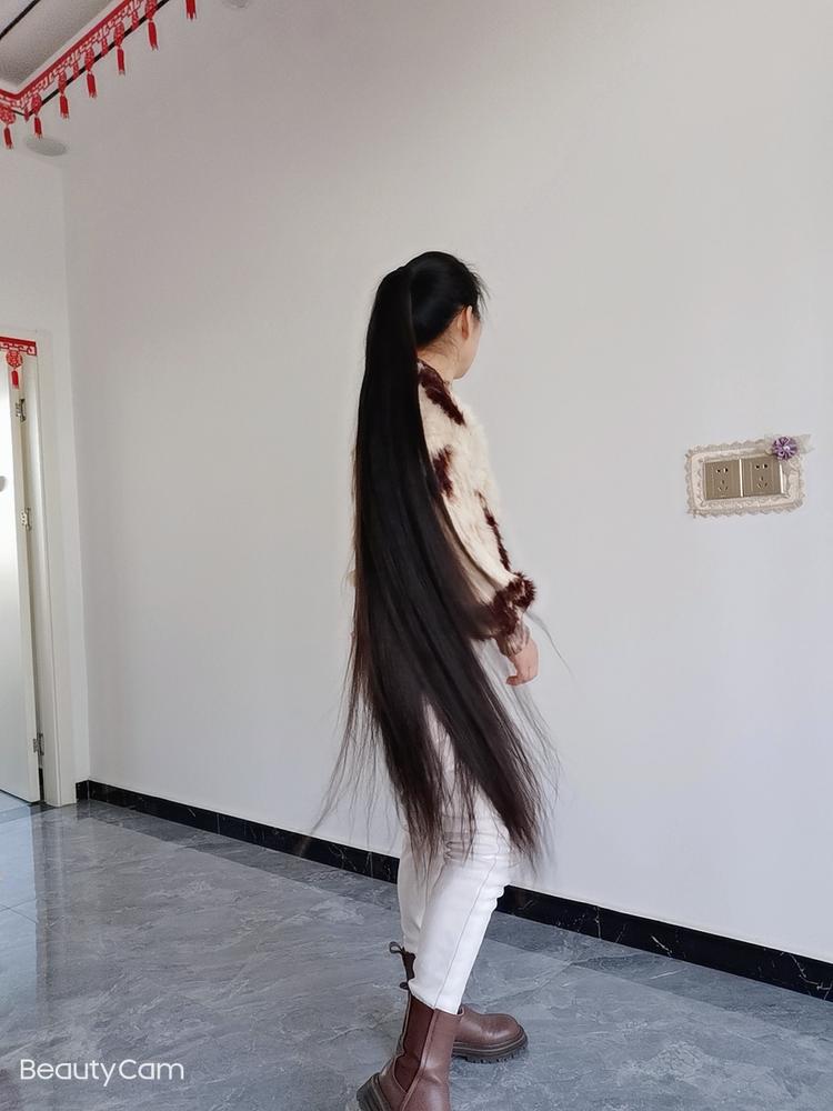 杨姐爱长发