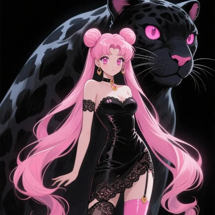 米修和熊猫Crystal