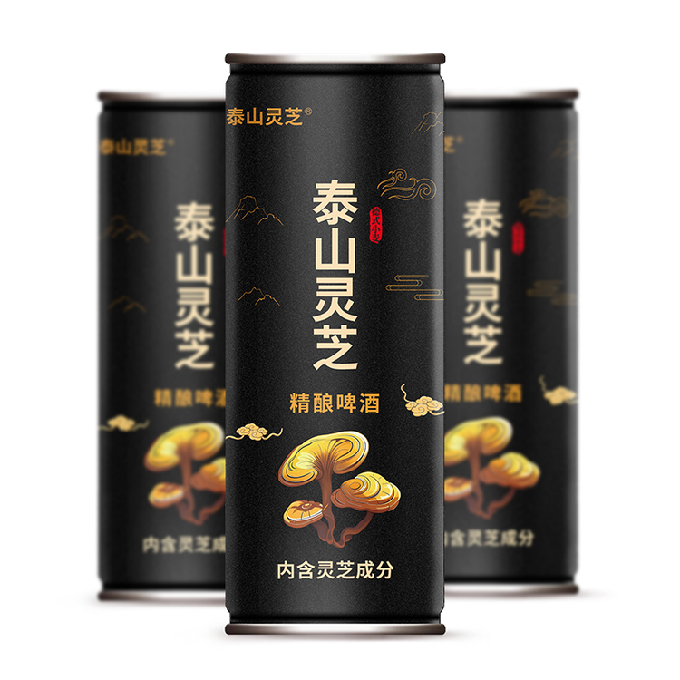 泰山灵芝精酿啤酒