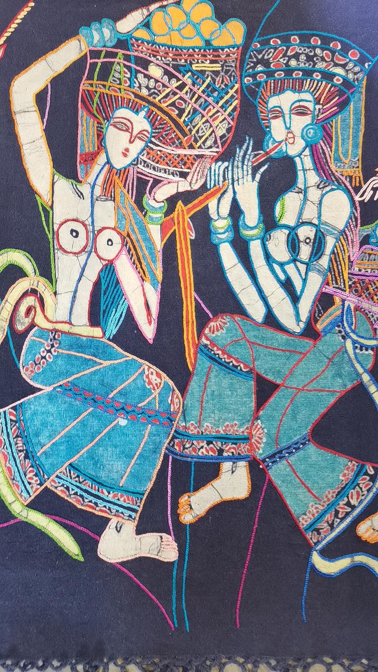 民族非遗蜡染手工坊