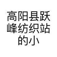 高阳县跃峰纺织站的小店
