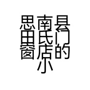 思南县田氏门窗店的小店