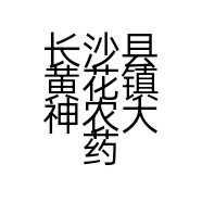 长沙县黄花镇神农大药房的小店
