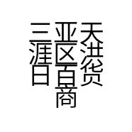 三亚天涯区洪日百货商行的小店