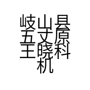 岐山县五丈原王晓科机械加工修理部的小店