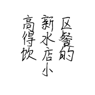 高新区得水餐饮店的小店