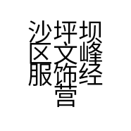 沙坪坝区文峰服饰经营部的小店