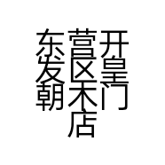 东营开发区皇朝木门店的小店