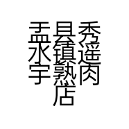 盂县秀水镇遥宇熟肉店的小店
