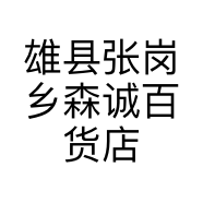 雄县张岗乡森诚百货店的小店