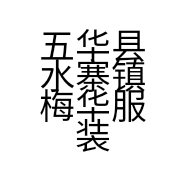 五华县水寨镇梅华服装店的小店