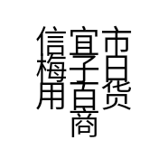 信宜市梅子日用百货商行的小店