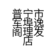 普宁市军埠逸阁理发店的小店
