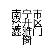 南宁市经开区鑫雅门窗店的小店