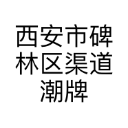 西安市碑林区渠道潮牌工作室的小店