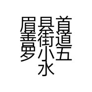 眉县首善街道罗小五水果店的小店