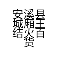 安溪县城厢王结火百货商行的小店