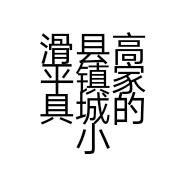 滑县高平镇家具城的小店