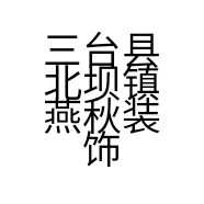 三台县北坝镇燕秋装饰材料经营部的小店